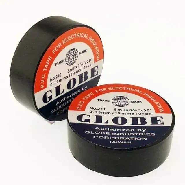 Globe İzole Bant 19Mm Siyah