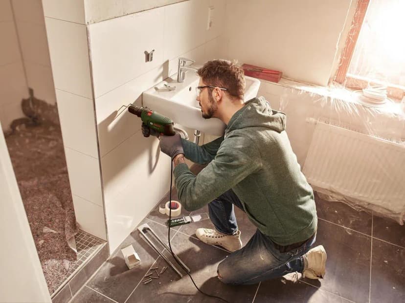 Bosch EasyImpact 600 Darbeli Matkap - 0603133000 + Bosch Yeşil Sırt Çantası