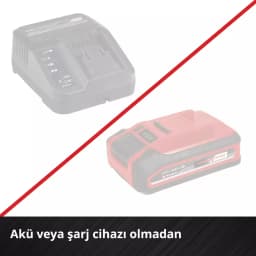 Einhell TE-AG 18/115 Li - Solo Akülü Avuç Taşlama - 4431110