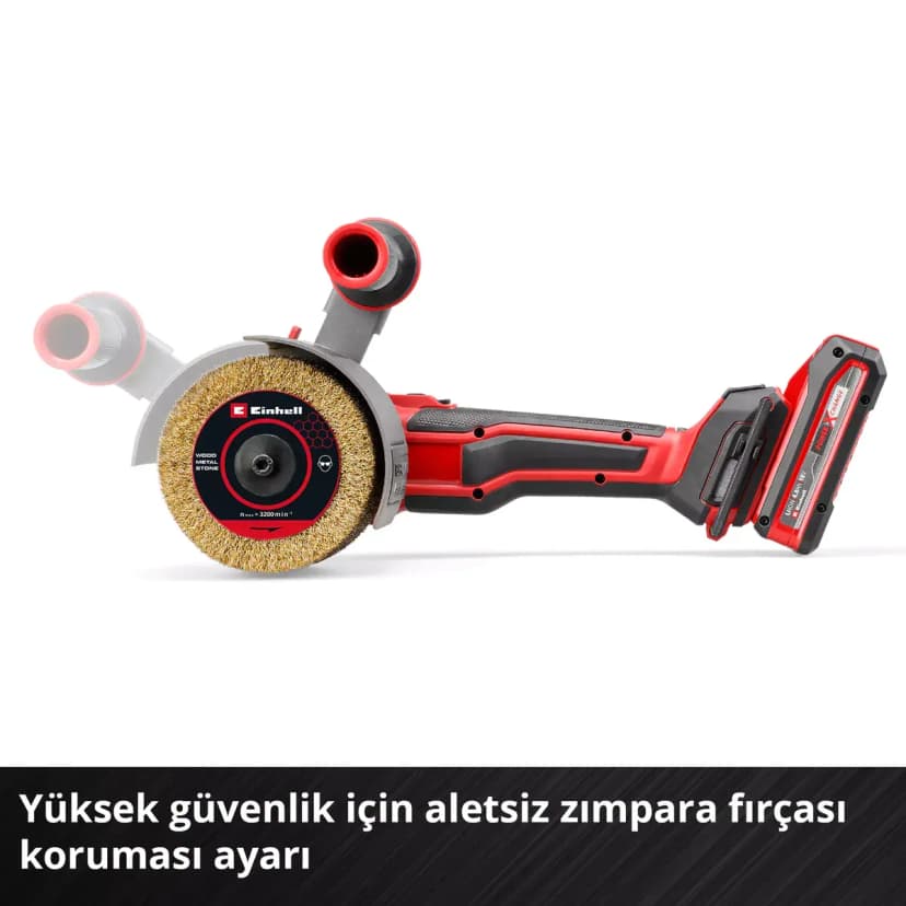 Einhell TP-BR 18/32 Li BL - Solo, Akülü Zımpara Rulosu Tek Akülü 4 Ah + Şarj Cihazlı