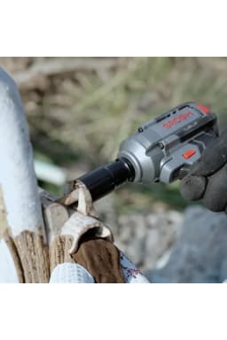 GROGH Kömürsüz Motorlu Akülü Darbeli Somun Sıkma 20V Solo GRX2042 | Yüksek Torklu Şarjlı Somun Sıkma