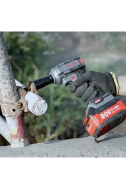 GROGH Kömürsüz Motorlu Akülü Darbeli Somun Sıkma 20V 4Ah GRX2042-4 BMC | Yüksek Torklu Şarjlı Somun Sıkma