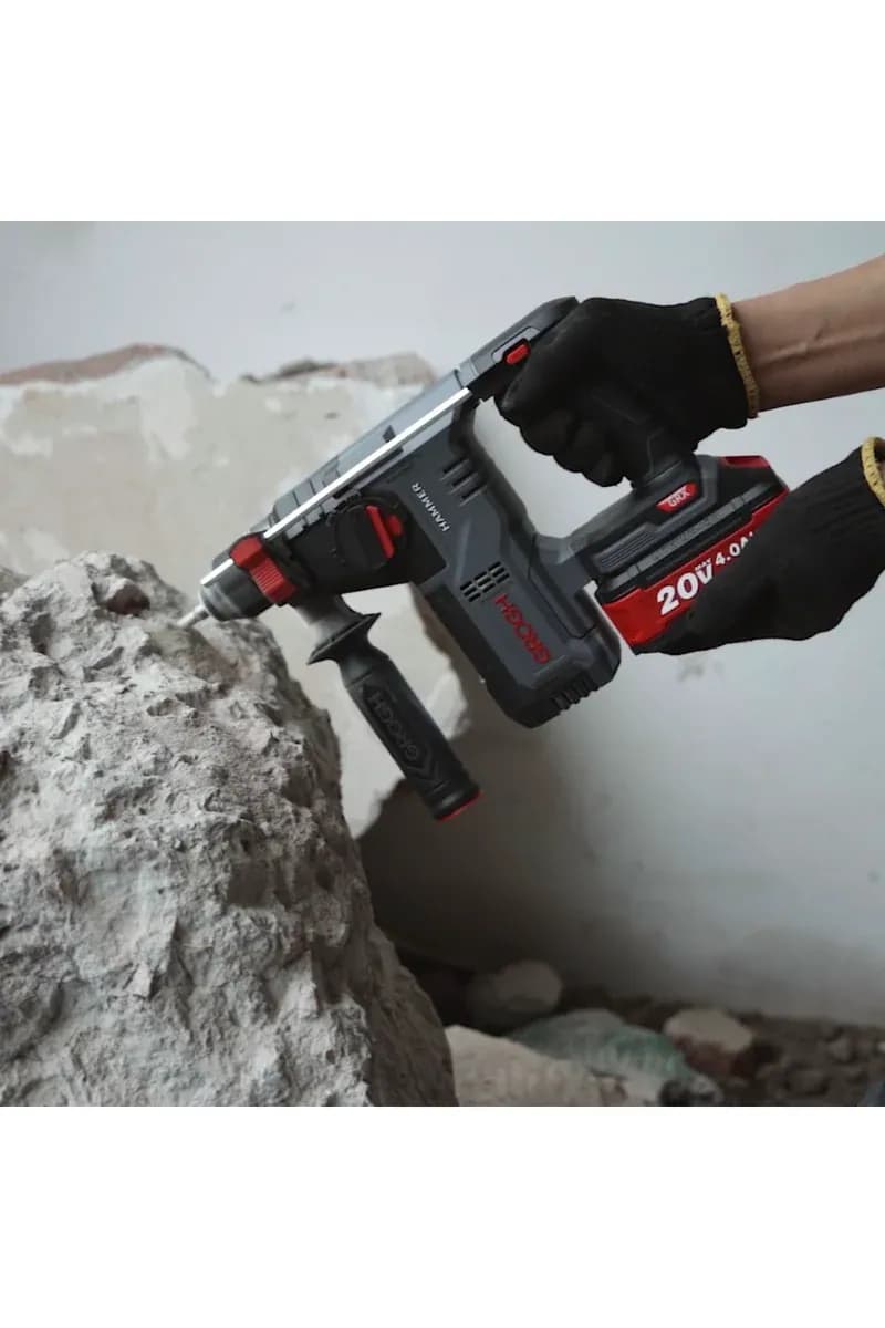 GROGH Li-ion Akülü Kırıcı Delici Matkap 20V Solo GRX2063 | Kömürsüz Motorlu Şarjlı Kırıcı Delici Matkap