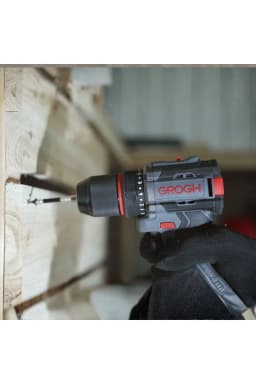 GROGH Kömürsüz Motorlu Şarjlı Matkap 20V Solo GRX2011 | Çift Vitesli Akülü Vidalama