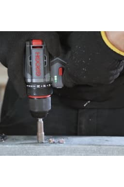 GROGH Kömürsüz Motorlu Şarjlı Matkap 16V 2Ah - GRX1633-2 BMC | Çift Vitesli Akülü Vidalama