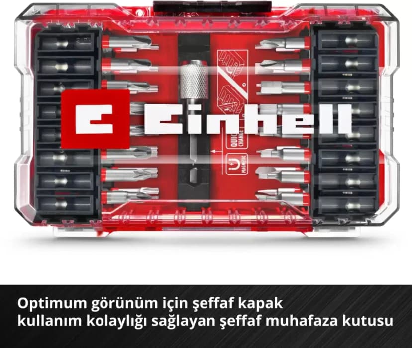 Einhell M‑CASE 33 Parça Uç Seti 49118903