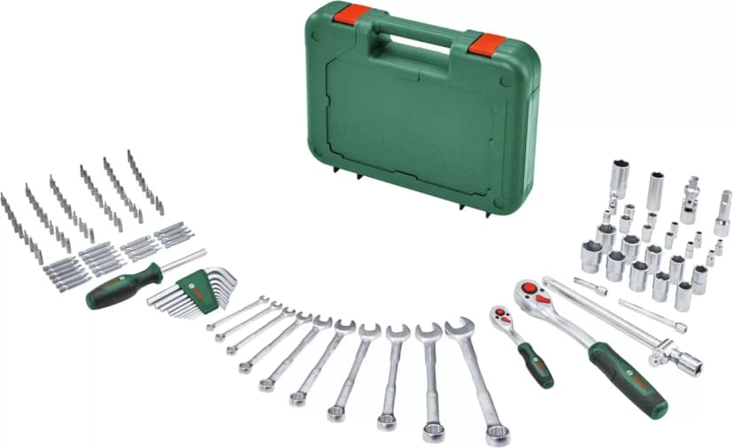 Bosch Gelişmiş Çok Amaçlı Montaj El Aleti Seti 132 Parça - 1600A02Z9B