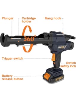Maxxt 20V Çift Akülü Silikon Tabancası