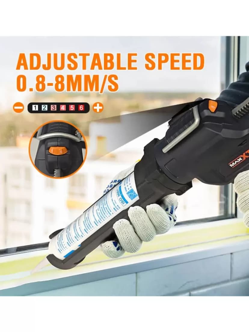 Maxxt 20V Çift Akülü Silikon Tabancası