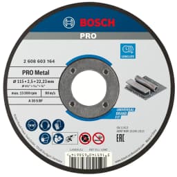 Bosch EasyImpact 600 600W Darbeli Matkap + PWS 850-125 850W Avuç Taşlama + 103 Parça V-Line Aksesuar Seti + Metal Kesme Diski + Çanta