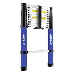 Tyson Pro Series Alüminyum Teleskopik Merdiven 320 cm 11 Basamaklı 150 Kg Kapasiteli - TYS9147