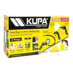 Kupa Boya Ve Hava Tabanca Seti 5 Parça