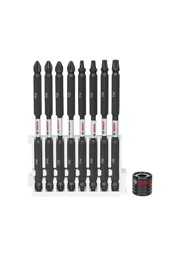 Bosch - Impact Control Serisi Çift Taraflı Vidalama Ucu 9'lu Set *110mm 2608522347