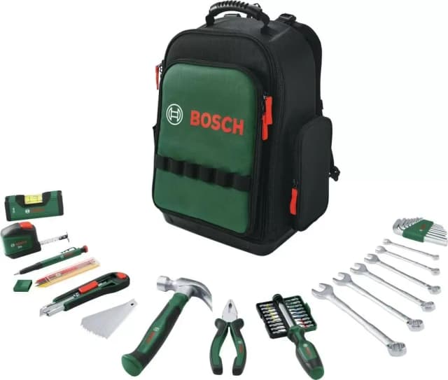 Bosch 60 Parça Bez Sırt Takım Çantası Seti - 1600A02ZA1