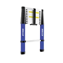 Tyson Pro Series Alüminyum Teleskopik Merdiven 290 cm 10 Basamak 150 Kg Kapasiteli - TYS9146