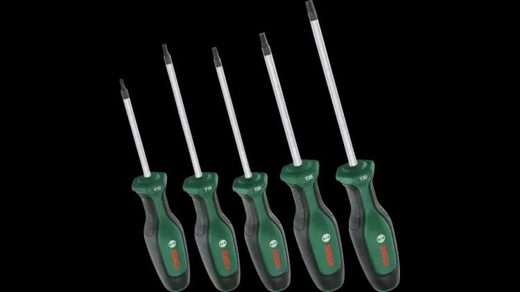 Bosch Home and Garden Torx Tornavida Seti 5 Parça 1600A02BX6