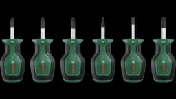 Bosch Kısa Tornavida Seti 6 Parça 1600A032UK