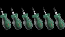 Bosch Kısa Tornavida Seti 6 Parça 1600A032UK