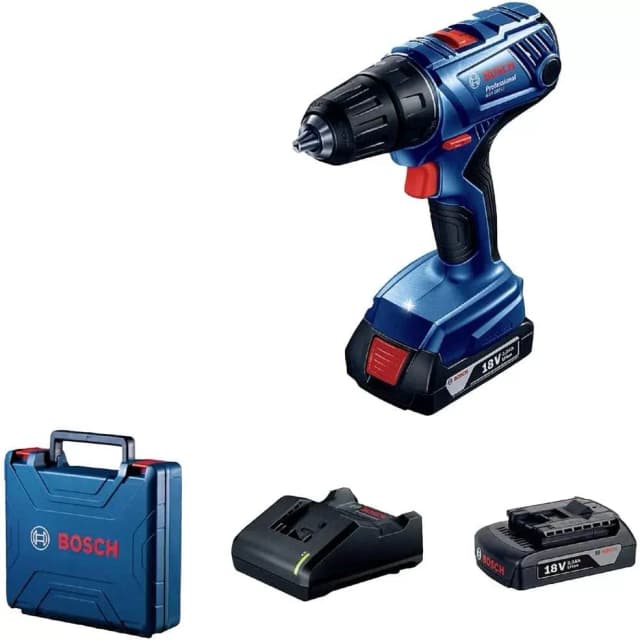Bosch Professional GSR 180-LI 2 x 2 Ah Akülü Delme Vidalama Makinesi - 06019F8109
