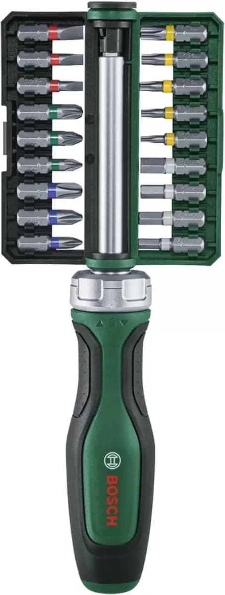 Bosch 19 Parçalı Cırcırlı Tornavida Seti 1600A02Z9A