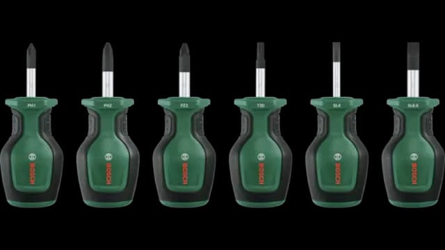 Bosch Kısa Tornavida Seti 6 Parça 1600A032UK
